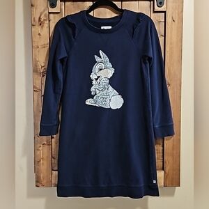 Disney GapKids Blue Sequin Thumper Dress XXL
